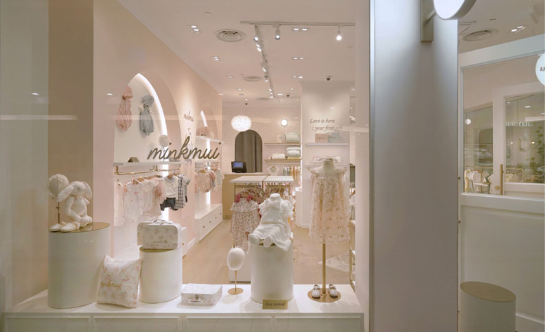 Boutique retail interior design and display fit-out by Inter-Link Exhibition Singapore