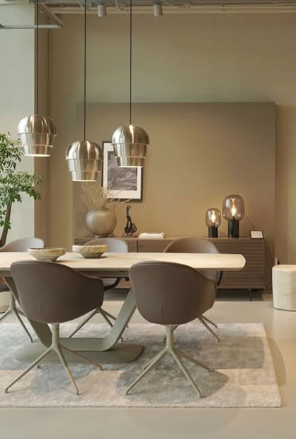 BoConcept furniture display setup at Pullman Hotel Singapore