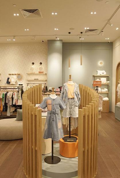 Little Ground café fit-out at Great World City Singapore