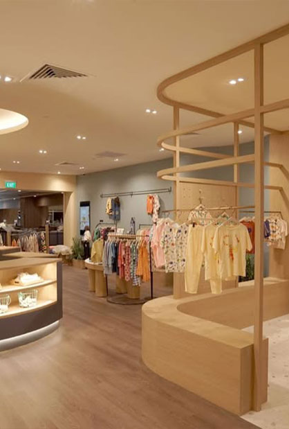 Little Ground café renovation at Paragon Singapore